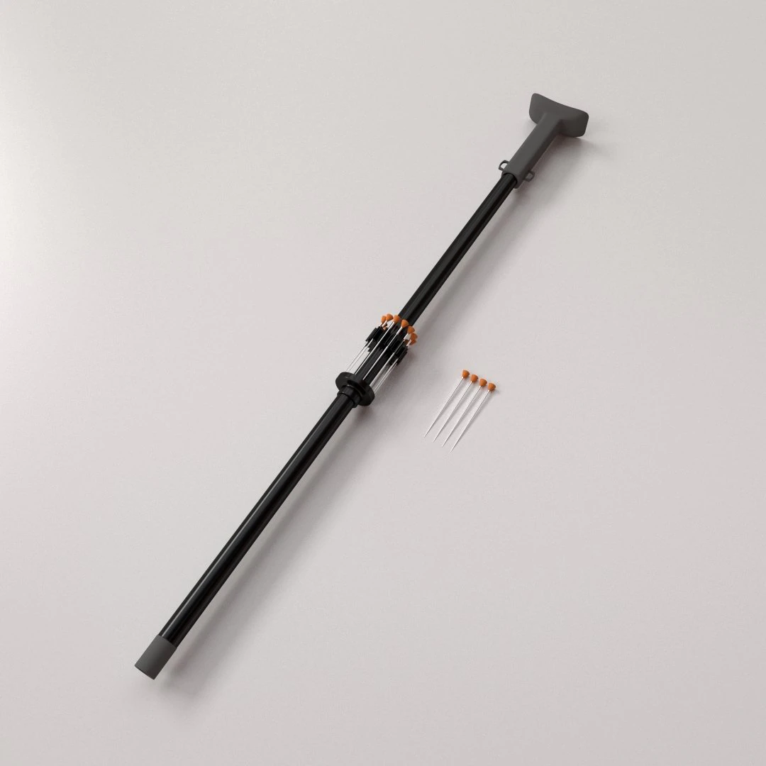 blowgun 3D Model .c4d .max .obj .3ds .fbx .stl .blend