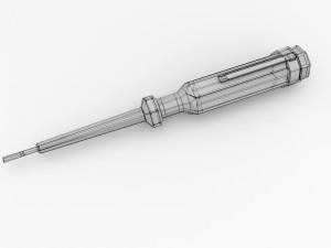 probe screwdriver Model 3D