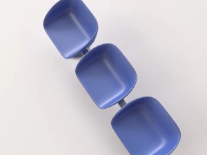 waiting room benches 3D Model