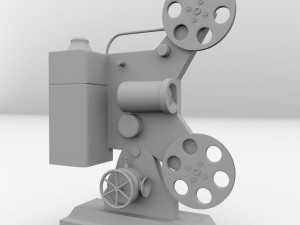film projector 3D 模型