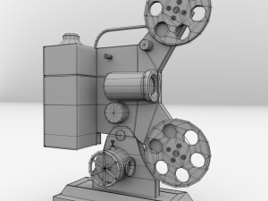 film projector 3D 模型