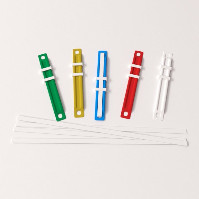 paper fastener 3D Model .c4d .max .obj .3ds .fbx .stl .blend 