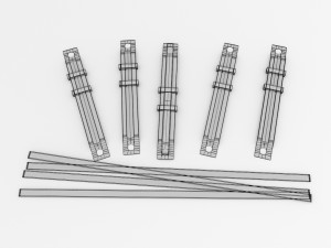 paper fastener 3D Model