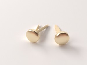 brass fastener Modelo 3D