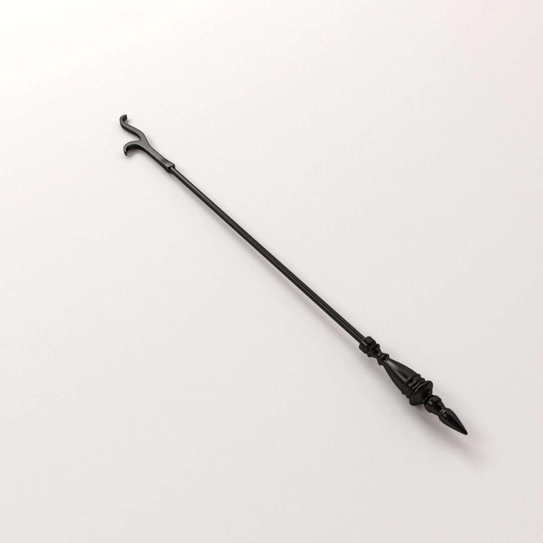 fire poker 3D Model .c4d .max .obj .3ds .fbx .stl .blend