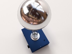 van de graaff generator 3D Модель