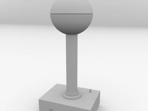 van de graaff generator 3D Model