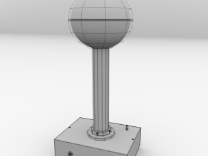 van de graaff generator 3D Модель