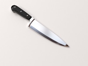 kitchen knife 3D Model