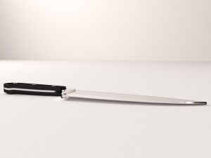 kitchen knife 3D Model