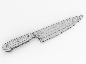 kitchen knife 3D Model