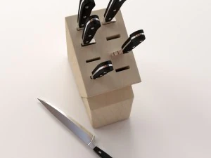 knife block v2 3D Model