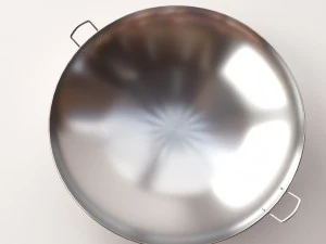 kitchen wok 3D Model