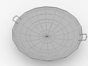 kitchen wok 3D Model
