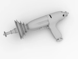 retro raygun 3D Model
