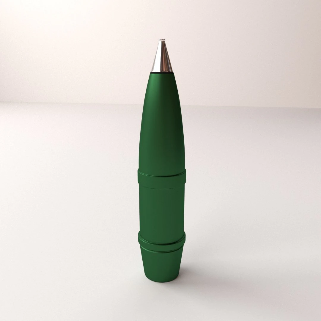 m107 shell 3D Model .c4d .max .obj .3ds .fbx .stl .blend 
