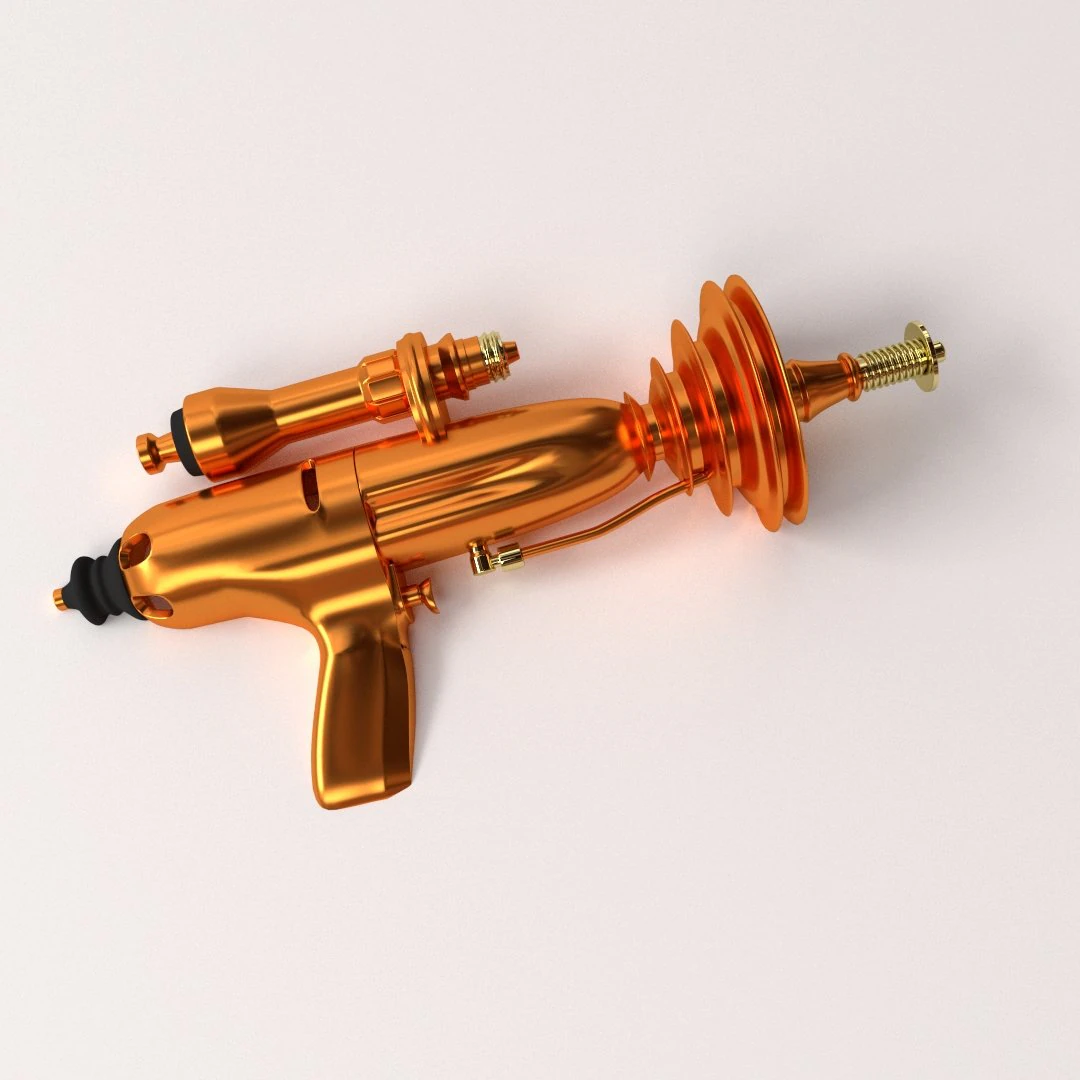 retro rayv2 3D Model .c4d .max .obj .3ds .fbx .stl .blend 