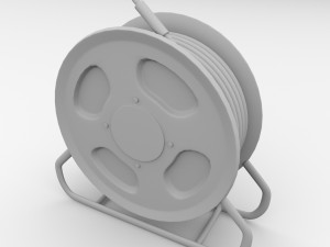 fire hose reel 3D Model