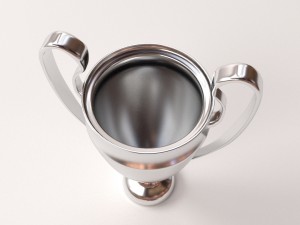 silver cup 3D Model
