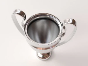 silver cup 3D Model