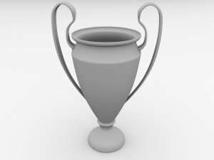 silver cup 3D Model
