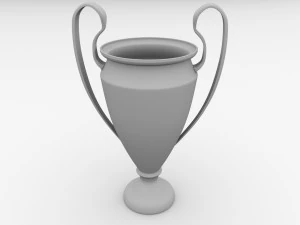 silver cup 3D Model