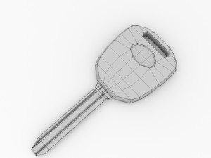 car key 3D 모델