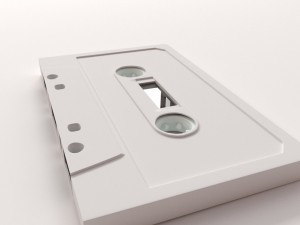 audio cassette 3D Model