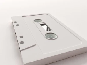 audio cassette 3D Model