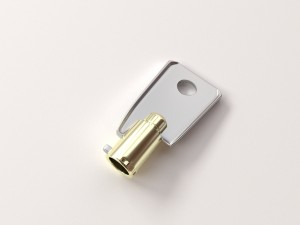 tubular key 3D मॉडल
