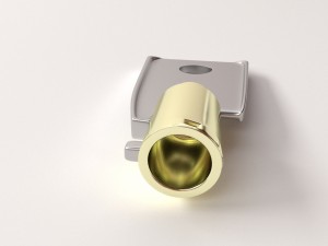 tubular key Modelo 3D