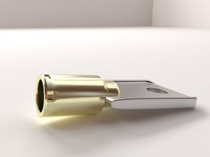 tubular key Modelo 3D