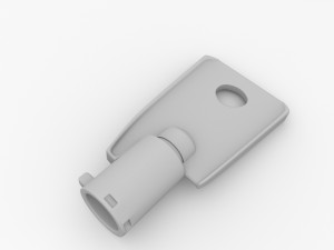 tubular key Modelo 3D