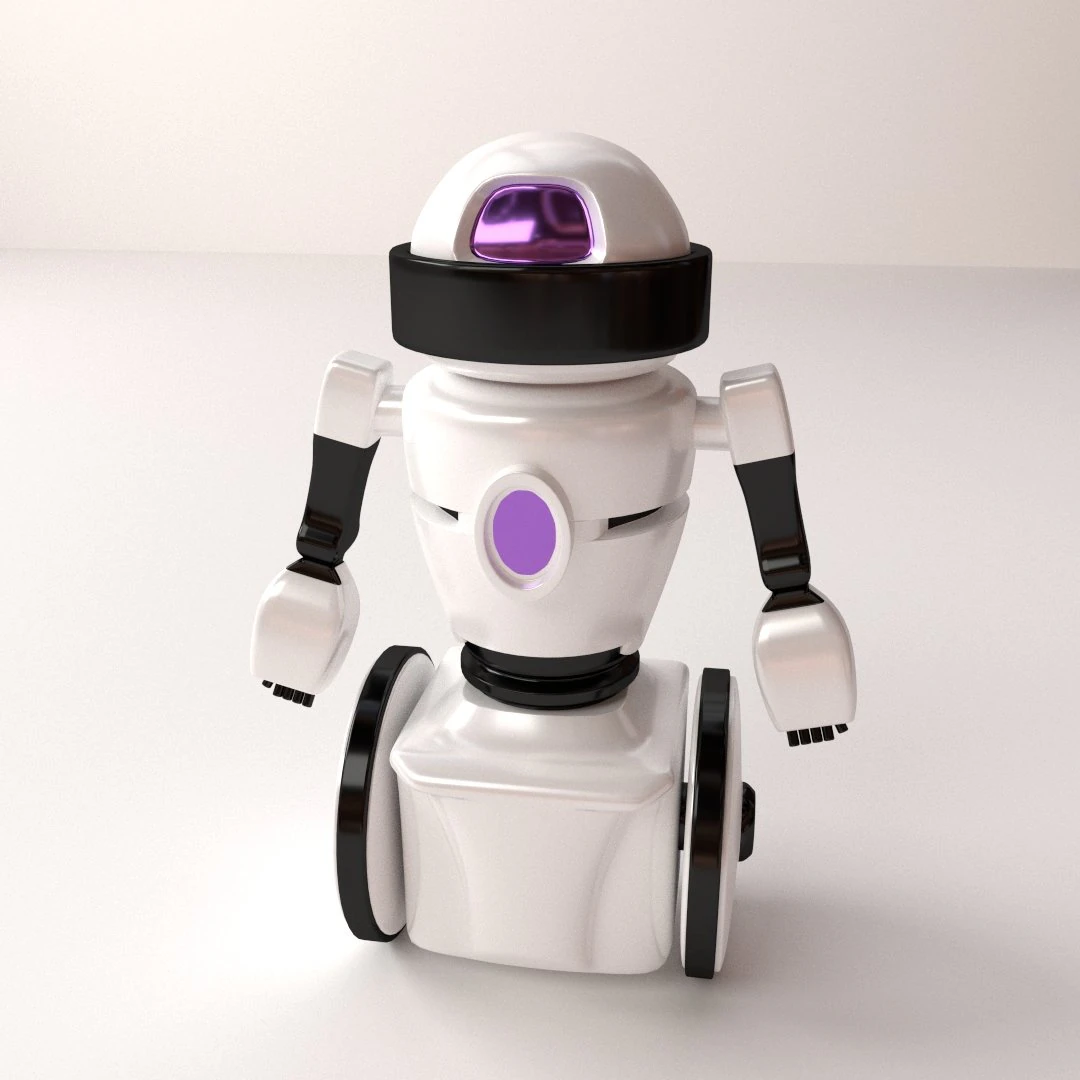 robot 3D Model .c4d .max .obj .3ds .fbx .stl .blend