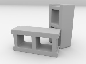 cinderblock Model 3D