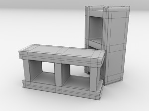cinderblock Model 3D