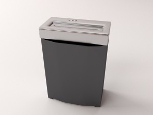 paper shredder 3D Model