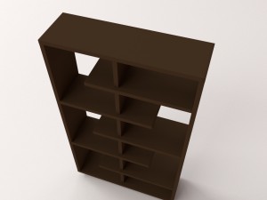 bookshelf v1 3D Model