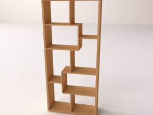 bookshelf v2 3Dモデル