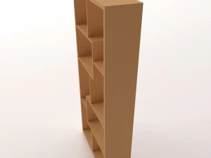 bookshelf v2 3D Model