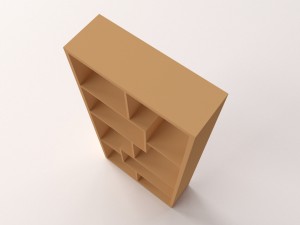 bookshelf v2 3D Model