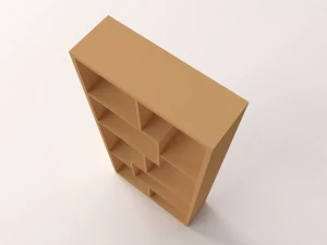 bookshelf v2 3D Model