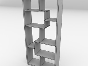 bookshelf v2 3D Model