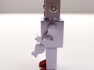 classic robot 3D Model