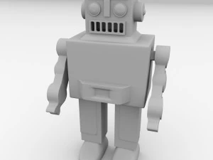 classic robot 3D Model