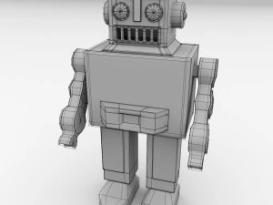 classic robot 3D Model