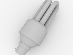 cfl bulb 3D Model