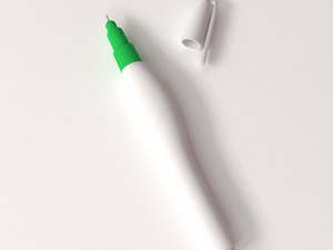 correction pen 3Dモデル
