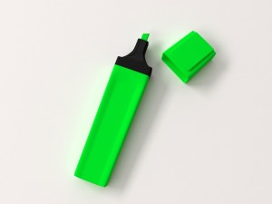 highlighter pen 3D Model