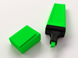 highlighter pen 3Dモデル